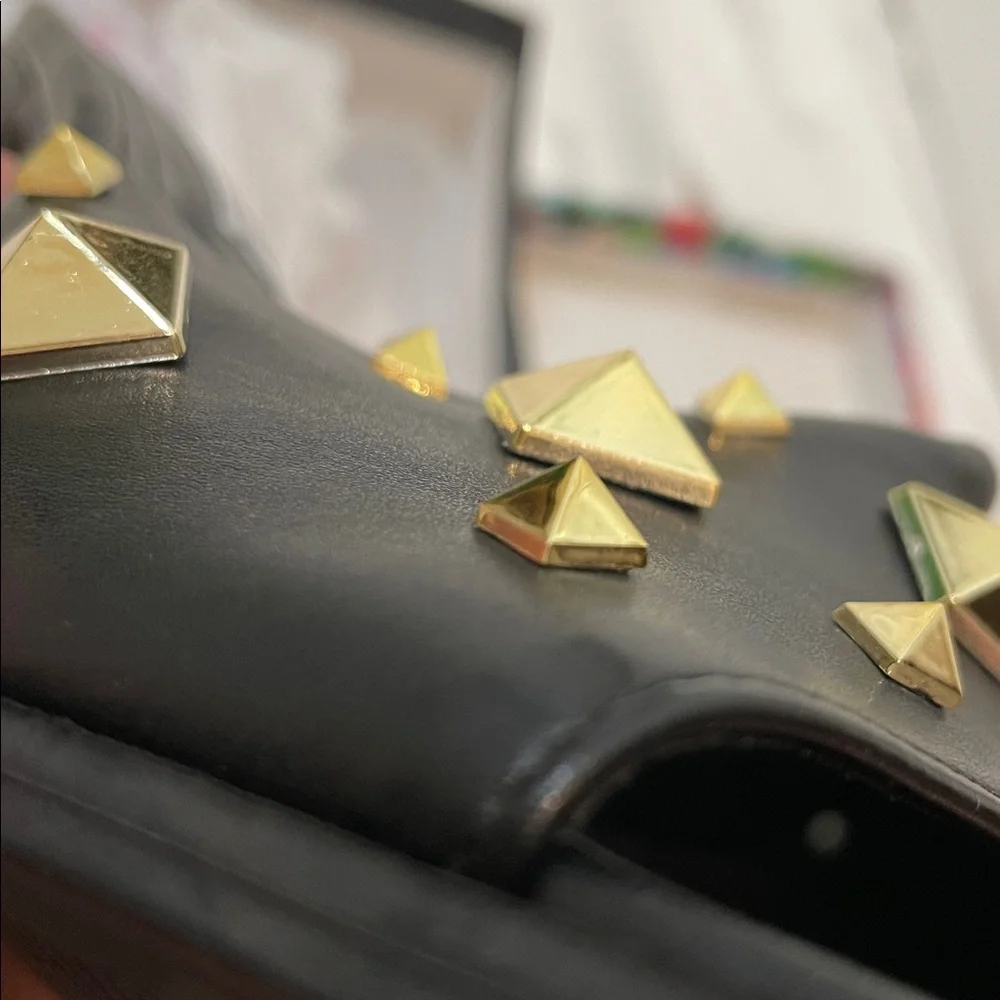 •CAPE ROBBIN• “Popo” Slip-On Square Open Toe High Heel Mules - Black // NIB - Picture 10 of 15